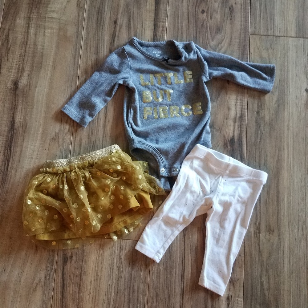 Gold Tutu Little, But Fierce lot